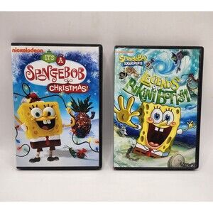 Spongebob Squarepants It's a Spongebob Christmas & Legends Of Bikini Bottom DVDs
